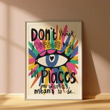 Load image into Gallery viewer, Don't shrink to fit in A4 print