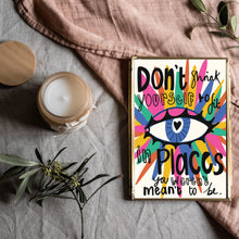 Load image into Gallery viewer, Don't shrink to fit in A4 print