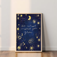 Load image into Gallery viewer, Do what makes you glow A4 print