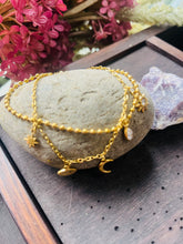 Load image into Gallery viewer, 18ct Gold Plated Celestial Charm Bracelet