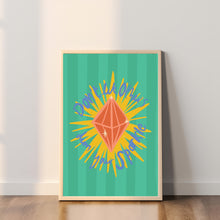 Load image into Gallery viewer, Don't Let others dim Your Sparkle/ Retro Motivational A4 Print