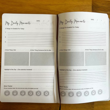 Load image into Gallery viewer, Ivory & Gold Gratitude Journal – My Days Are Full of Sun