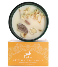 Load image into Gallery viewer, Crystal Magic Flower Candle - The Lion