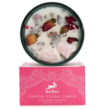 Load image into Gallery viewer, Crystal Magic Flower Candle - The Lovers