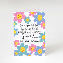 Load image into Gallery viewer, Sending you a friendly smile greeting card