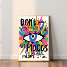 Load image into Gallery viewer, Don't shrink to fit in A4 print
