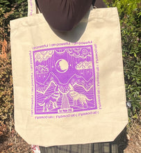 Load image into Gallery viewer, Affirmation Cotton Canvas Tote Bag - I am Powerful
