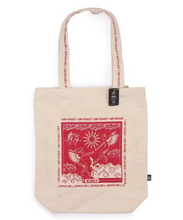 Load image into Gallery viewer, Affirmation Cotton Canvas Tote Bag - I am loved
