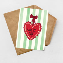 Load image into Gallery viewer, Sending you so much love Christmas card
