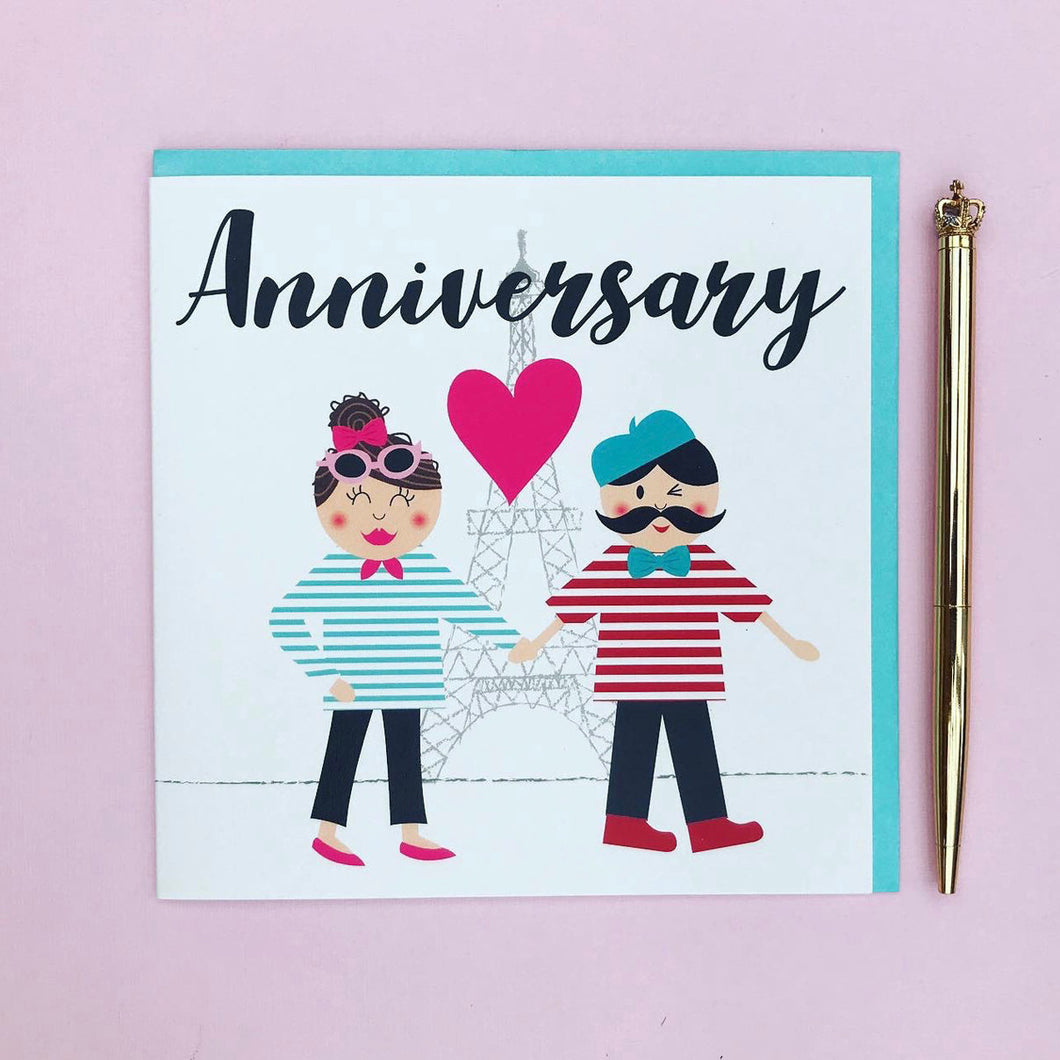 Anniversary card - husband or wife