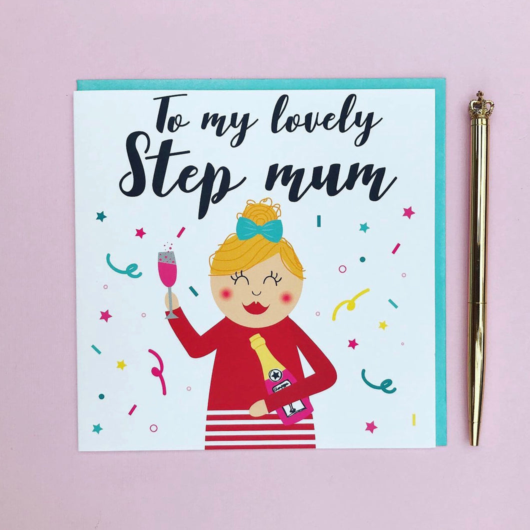 To my lovely Step mum card