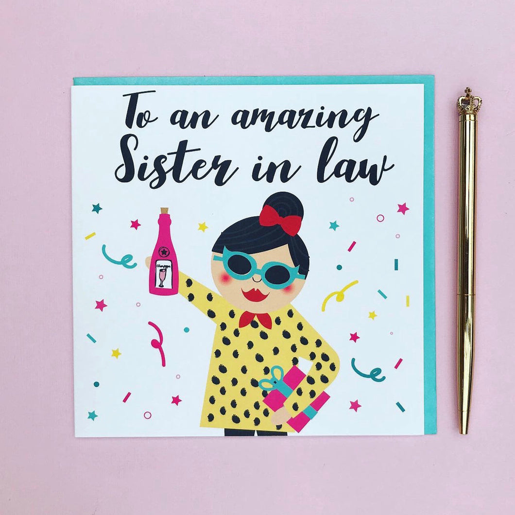 Sister in Law card