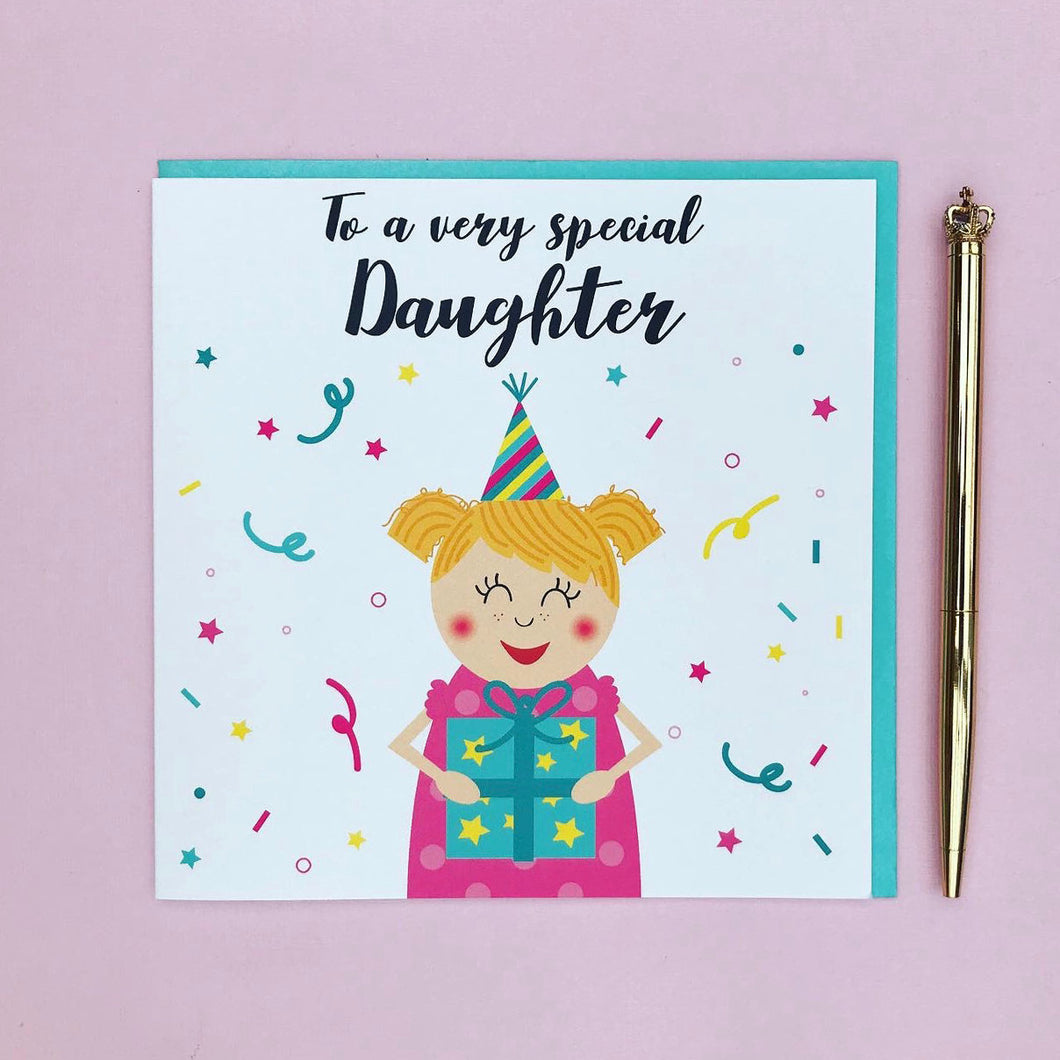 To a very special Daughter card (younger)